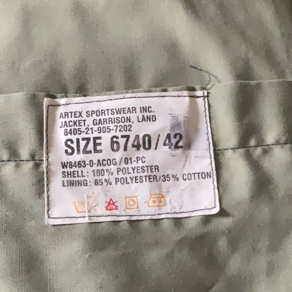 Military Canada field jacket camouflage garrison dress jacket - Picture 10 of 12